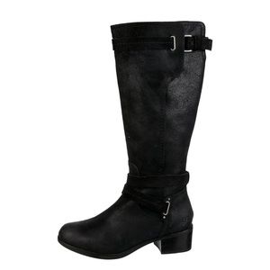 Ugg suede riding tall boots.